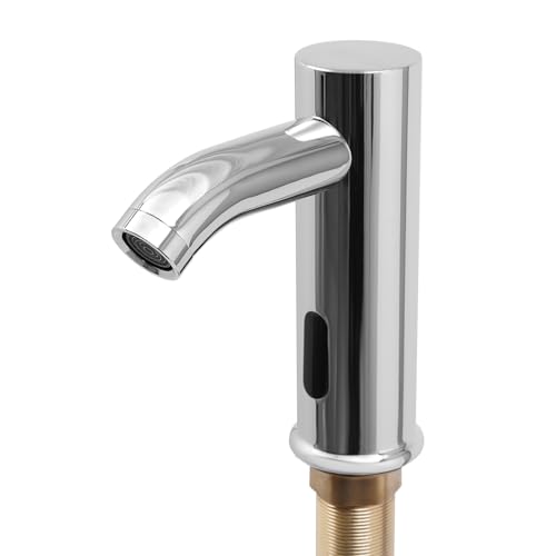 Infrarot Sensor Wasserhahn für den Waschtisch, Berührungsloser Waschtischarmatur, Automatisch Sensor Mischbatterie Bad, für Waschbecken Badezimmer Handwaschbecken Infrarot Sensor Wasserhahn für den Waschtisch, Berührungsloser Waschtischarmatur, Automatisch Sensor Mischbatterie Bad, für Waschbecken Badezimmer Handwaschbecken von TAPMING
