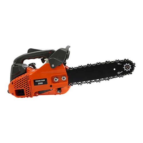Kettensäge Benzin Benzin Kettensäge 25,4cc Zweitaktmotor Motorkettensäge Anti-Vibrationssystem Zum Sägen Von Holz In Garten Und Forst 56 * 21cm von TAPMING