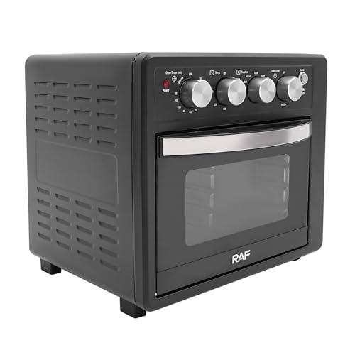 Mini Backofen 25L Antihaft-Beschichtung Friteuse Heissluftfritteuse Mit Auffangschale Drahtgitter Und Aufnahmeklammer Abnehmbare Grillplatte 1700W Mini Backofen 25L Antihaft-Beschichtung Friteuse Heissluftfritteuse Mit Auffangschale Drahtgitter Und Aufnahmeklammer Abnehmbare Grillplatte 1700W von TAPMING