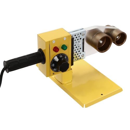 Rohrschweißgerät 800W 220V Profi Muffenschweißgerät Mit 6 Schneidköpfe And 1 Werkzeugkasten Kunststoff Schweißgerät Einstellbarer Temperaturbereich 50-300℃/122-572°F von TAPMING
