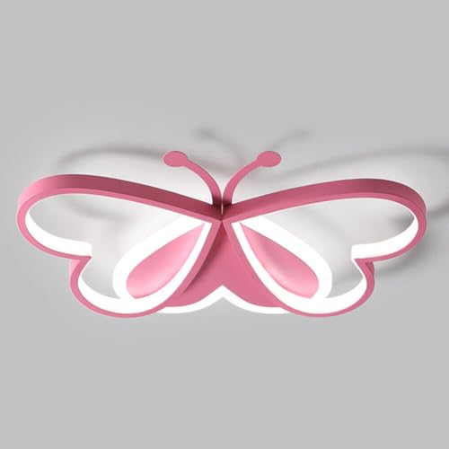 TAPMING LED Kinder Deckenlampe Schmetterling Deckenlampe Dimmbar Acryl Deckenleuchte Kreative Deckenlampe für Wohnzimmer Schlafzimmer Flur und Kinderzimmer von TAPMING