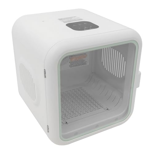TAPMING Pet Dryer 800W Intelligente Trocknungsbox 360° Effizienter Automatischer und Leiser Hundefön Box Mit 1 Netzkabel Und 1 Badebürste Intelligenter Temperaturregelung von TAPMING