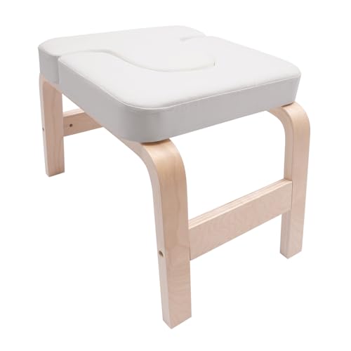 TAPMING Yoga kopfstandhocker Yoga Inversion Bank Mit Holzrahmen Und PU Pads Entlasten Müdigkeit Balance Get Fit Relax Training Tragfähigkeit 440.92lbs von TAPMING