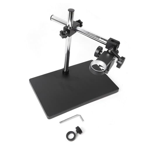 Universal Mikroskopstativ einstellbare professionelle Basis Ständer Halter Desktop Unterstützung für max. Durchmesser 50 mm Universal Mikroskopstativ einstellbare professionelle Basis Ständer Halter Desktop Unterstützung für max. Durchmesser 50 mm von TAPMING