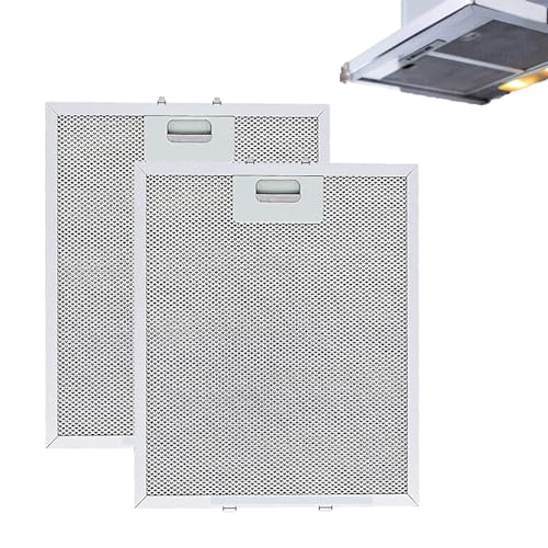 TAPT Küchenabzugshaubenfilter, 2 Stück Metall Fettfilter für Dunstabzugshaube, 320x260mm, Neu von TAPT