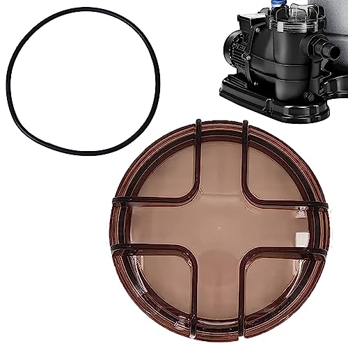 TAPT Poolpumpe Abdeckung Filter Deckel, Pool Filter Deckel Ersatzteil Kompatibel mit 3/4HP 2400GPH Filter, Filterabdeckung mit Dichtung für Poolpumpe Sandfilter, Sandfilter Ersatzteile von Sudsty