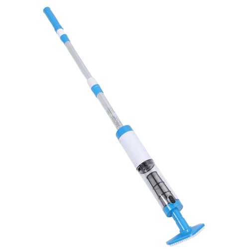 3-in-1 Kabelloser Pool-Handstaubsauger mit Teleskopstange, IPX8 Wasserdichter Wiederaufladbarer Schwimmbadreiniger, 100 Minuten Laufzeit, Staubsauger mit 3 Ersatzköpfen für Oben von TARSHYRY