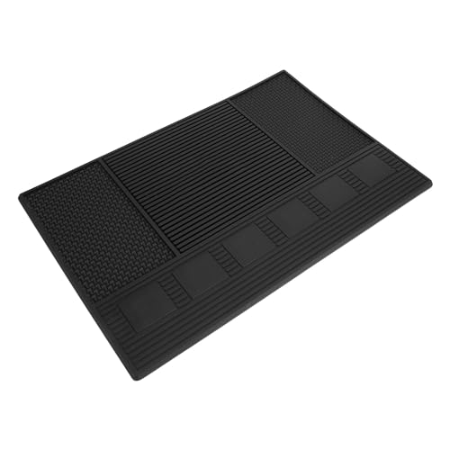 Friseurmatte, Salonmatten für Friseur Large 45x30x2cm Hitzebeständige Matte für Haarwerkzeuge von TARSHYRY