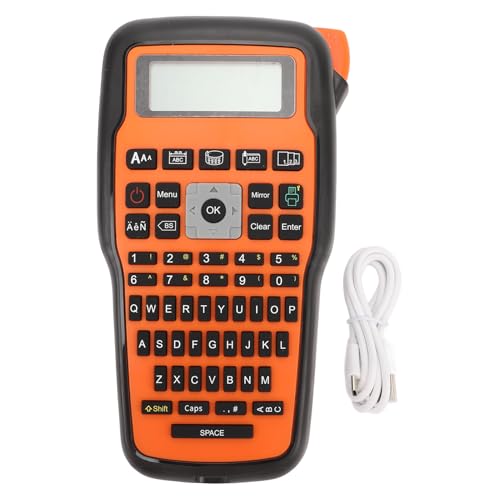 Handetikettendrucker, Mini-Etikettendrucker mit Tastatur, Thermotransferdrucker für Kabel, Dosen, Spielzeug, Kommerzielle Etiketten, Tragbar Handetikettendrucker, Mini-Etikettendrucker mit Tastatur, Thermotransferdrucker für Kabel, Dosen, Spielzeug, Kommerzielle Etiketten, Tragbar von TARSHYRY