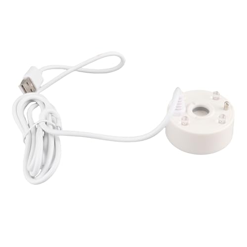 Reptilienbefeuchter, Mist Maker Sound Fountain Atomizer Reptile Fogger Reptile für Pond Rockery Fish Tank Waschbecken (WHITE) von TARSHYRY