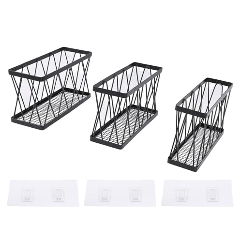 TARSHYRY 3 -Pack -Metall -Kabel -Mülleimerkorb mit Wandhalterung, Tragbarer Hang -Wandkorb, Mehrnutzung Robuster Drahtmetall -Metallkörbe für Heimküche Badezimmer Pantry Pantry TARSHYRY 3 -Pack -Metall -Kabel -Mülleimerkorb mit Wandhalterung, Tragbarer Hang -Wandkorb, Mehrnutzung Robuster Drahtmetall -Metallkörbe für Heimküche Badezimmer Pantry Pantry von TARSHYRY