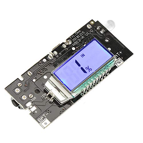 TARSHYRY 5V Wiederaufladbare Batterie, Power Bank Dual USB 5V 1A 2.1A Power Bank Lithium Batery Ladegerät Modul LCD -Display -Batterie mit Überladungsschutz TARSHYRY 5V Wiederaufladbare Batterie, Power Bank Dual USB 5V 1A 2.1A Power Bank Lithium Batery Ladegerät Modul LCD -Display -Batterie mit Überladungsschutz von TARSHYRY