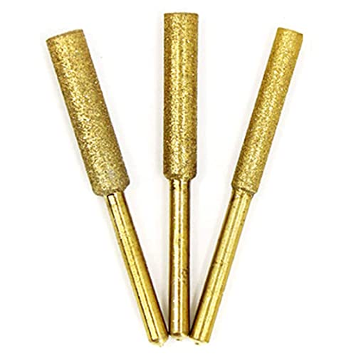 TARSHYRY 8pcs Chainsaw Bits Plated Spitzer mit Hoher Härte Elektrischer Kettensägen -Dateiketten -Sägen -Spitzerwerkzeug (4.8MM) von TARSHYRY