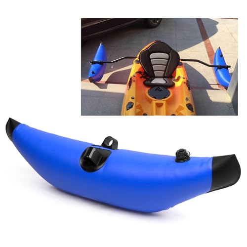 TARSHYRY Ausleger -Stabilisatorsystem für Kajak -Kanu PVC Boot, Ausleger Stabilisator System für Kajak Kanu PVC Boot Aufblasbare mit aufblitterbarer (Blue) von TARSHYRY