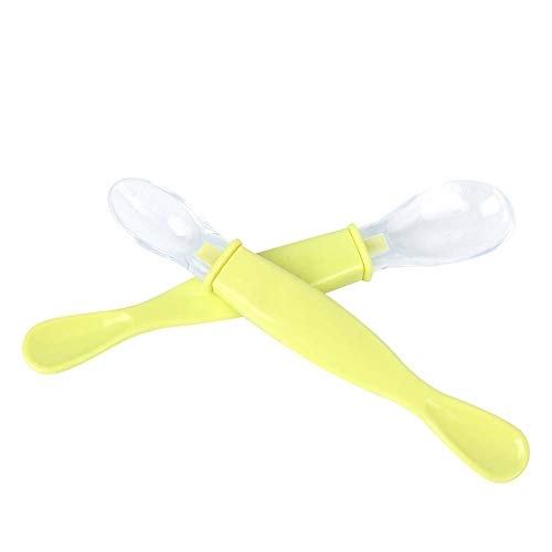 TARSHYRY Baby -Fütterungslöffel Set von 2 Nahrungsmittel -Silikon Weichspitze Trainingslöffeln für Säuglinge Biegbare Babyutensilien Zum Absetzen und Essenspraxis TARSHYRY Baby -Fütterungslöffel Set von 2 Nahrungsmittel -Silikon Weichspitze Trainingslöffeln für Säuglinge Biegbare Babyutensilien Zum Absetzen und Essenspraxis von TARSHYRY