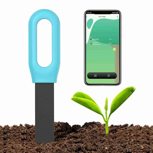 TARSHYRY Bodentester, Intelligente Temperaturfeuchtigkeitsdetektor -Unterstützung für die Tuya -App -Kontrolle für Zigbee mit Niedriger Batterie -Alarmfunktion für Pflanzen, Garten, Farm, TARSHYRY Bodentester, Intelligente Temperaturfeuchtigkeitsdetektor -Unterstützung für die Tuya -App -Kontrolle für Zigbee mit Niedriger Batterie -Alarmfunktion für Pflanzen, Garten, Farm, von TARSHYRY