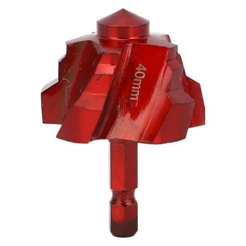 TARSHYRY Conduit Reamer, Reamer Bohrer Bit -Rohr -Rohrbohrer Bit 1/4 Zoll Hex Shank 5 Flötenspiral Rohr für PVC PPR von TARSHYRY