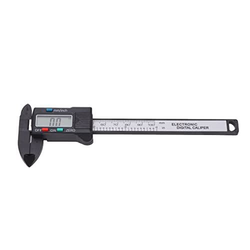 TARSHYRY Digitalconiper LCD LCD 0 Bis 4 Zoll PA66 -Zoll Millimeter -Modus Auto Off -Bremssattel Messwerkzeug Haus Schmuck von TARSHYRY