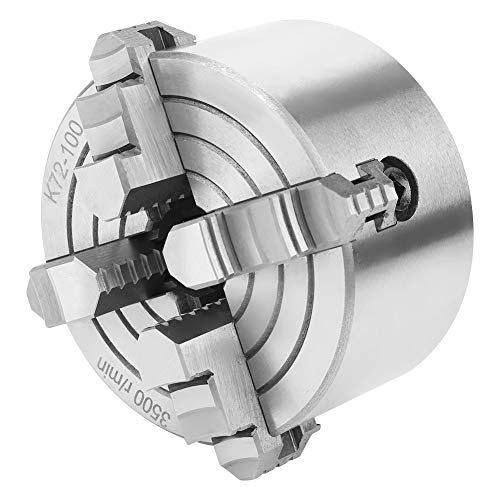 Drehstöcke Chuck, Metall -Drehmaschinenzubehör 4inch Sanou K72-100 4 - Kiefer Unabhängiger Reversibler Holz Dreidel Chuck Metall Lathe Chuck Turning Machine Accessoires Drehstöcke Chuck, Metall -Drehmaschinenzubehör 4inch Sanou K72-100 4 - Kiefer Unabhängiger Reversibler Holz Dreidel Chuck Metall Lathe Chuck Turning Machine Accessoires von TARSHYRY