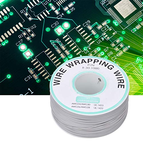 TARSHYRY Elektrischer Kabel, Kupferdraht 984.25ft 30AWG Wrack -Jumper -Drahtdraht für die Reparatur von Leiterplatten für die Gedruckte Leiterplatte von TARSHYRY