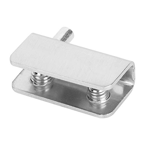 TARSHYRY Glasklemme, Glashalter 10pcs Edelstahlarmatur Glashalterung mit Zubehör Glastrainer -Klammern für Glasschrank -Tür, Schranktür, Ausstellungsschrank, Weinschrank TARSHYRY Glasklemme, Glashalter 10pcs Edelstahlarmatur Glashalterung mit Zubehör Glastrainer -Klammern für Glasschrank -Tür, Schranktür, Ausstellungsschrank, Weinschrank von TARSHYRY