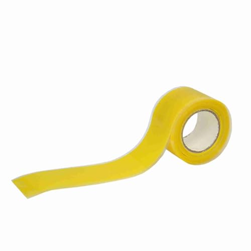 TARSHYRY KAJAK PADDEL GRIFFBAND RUTSCHFESTES SILIKON-WRAP Komfortables PADDEL-TRAKTION-REPARATURBAND für Kajak-Kanu und (Yellow) von TARSHYRY