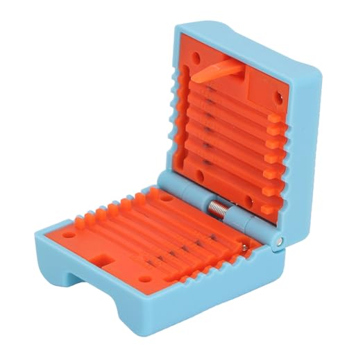 TARSHYRY Kabelröhrchen -Slitter, Glasfaser -Stripper 1.2-3,3 Mm Faser LOSSEN PUFFER MIDER SPAIL Kabelschneidwerkzeug mit 12 Austauschbarem Blades Drahtstripper Werkzeug Zum Kabel Längsschnitt Streifen von TARSHYRY
