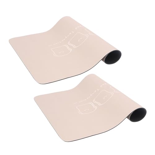 TARSHYRY Kaffeebar Matte, Absorbierende Kaffeebar Matte für Küchenarbeitsplatte Kaffeemaschine, 3,5 Mm Dicke Einfache Anti -Schlupfboden -Geräusch -Reduktion Tiermatte für die Küche (40*50 cm) von TARSHYRY