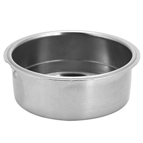 TARSHYRY Kaffeefilterkorb, Filter Doppelschicht Edelstahl Kaffeefilterkorb mit Verriegelung Snap Edelstahl Kaffeefilter für Kaffeemaschinezubehör von TARSHYRY