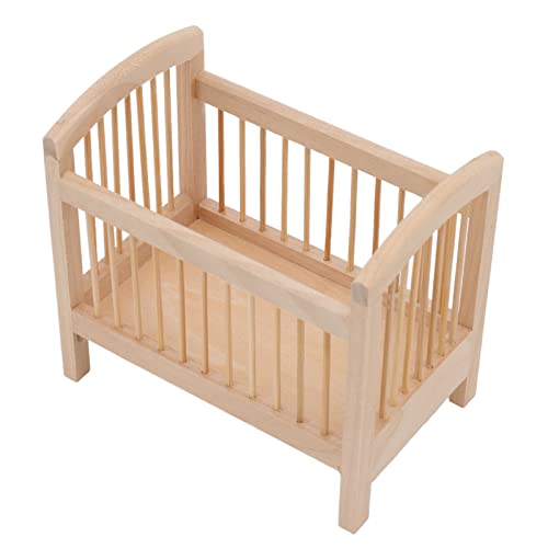 TARSHYRY Mini -Krippenmatratze, Wiedergeborenes Puppenzubehör 1/12 Skalierte Lebensechte Holzpuppenbett mit Feiner Verarbeitung Miniatur -Krippe für Dollhouse und Szenendekoration TARSHYRY Mini -Krippenmatratze, Wiedergeborenes Puppenzubehör 1/12 Skalierte Lebensechte Holzpuppenbett mit Feiner Verarbeitung Miniatur -Krippe für Dollhouse und Szenendekoration von TARSHYRY