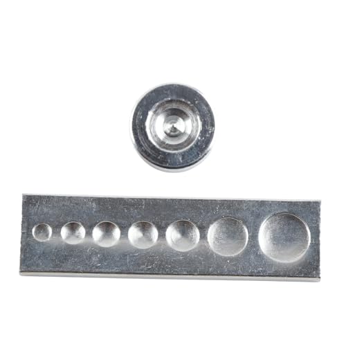 TARSHYRY Nieter Setter, Leder Nietkit 11pcs/Set Leder Bastel Snap Fastener Setter Rivet -Einstellung Punch Die Werkzeuge Nakel -Tool mit Lochschlägen TARSHYRY Nieter Setter, Leder Nietkit 11pcs/Set Leder Bastel Snap Fastener Setter Rivet -Einstellung Punch Die Werkzeuge Nakel -Tool mit Lochschlägen von TARSHYRY