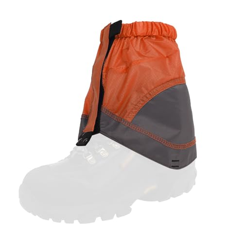 TARSHYRY Outdoor Gaichers Ärmeln Beinschutz Antidirtkletter -Knöchelhülle Zum Wandern Camping Klettern Skifahren Blau Grün Orange Schwarz 8,7 X 7,9 Zoll (ORANGE) von TARSHYRY