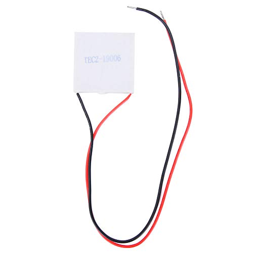 TARSHYRY Peltier-Kühler, TEC2 19006 40 40 Mm Doppelschichtiger Thermoelektrischer Kühler Peltier-Modul Halbleiter-Kühlkühler für Elektronische Komponenten TEC2-19006 Halbleiter von TARSHYRY