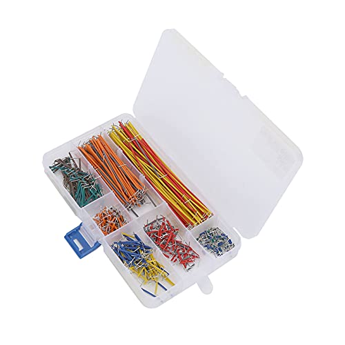 TARSHYRY Pulloverdrähte, Leiterplattenreparaturkit 560pcs Jumper Drahtkit mit Speicherbox -Leiterplatten -Jumper Draht für Verschiedene Leiterplattenanschlüsse von TARSHYRY