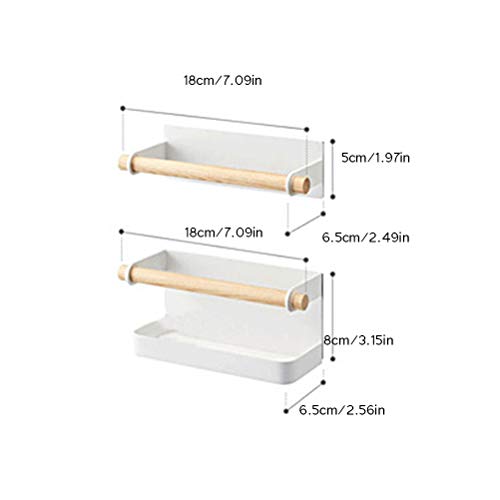 TARSHYRY Regenschirmhalter für Eingangseingang, Selbstklebender Regenschirm Rack Magnetpaste Regenschirm Ständer Inneneingangsschirme Ständer Innen über die Türwand und den Schrank Befestigt (White) von TARSHYRY