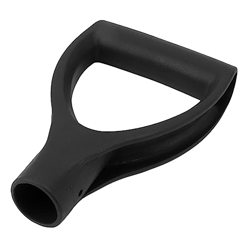 TARSHYRY Schaufelgriff, Kunststoff Schnellinstallation Ersatzgriff Griffe Schaufelgriff Ansatz mit D Typ 32mm ID für Hausgartenzubehör Schnee Grab -Raking -Werkzeug (Black) von TARSHYRY