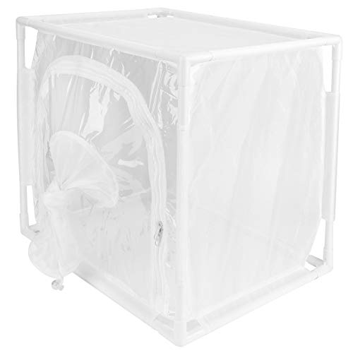 TARSHYRY Schmetterlingskäfig, PVC -Rohr von Maschenpflanzen, Maschenkäfig mit Einem Feinen Netzstruktur Schmetterlingszelt Zum Anheben Verschiedener Kleiner Insekten, Schmetterlinge und Anderer von TARSHYRY