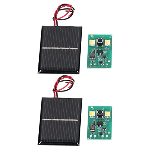 TARSHYRY Solarpanel -Controller, PCB -Controllerplatine mit Hoher Antriebseffizienz 2 für 1,2 V NIMH Batterien Solar Light Control Scheide mit Komplettem Zubehör für Gartenbeleuchtungslösungen von TARSHYRY