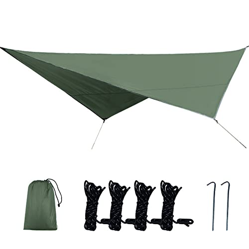 TARSHYRY Sun Shade Segel, Schatten Baldachin wasserdichte Quadrat Sunshine Shade Segel Oxford Stoff Camping Garten Garten Baldachin mit 3,2 * 2,5 M Größe Schattenstoff für Terrasse Gartendeckgarten von TARSHYRY