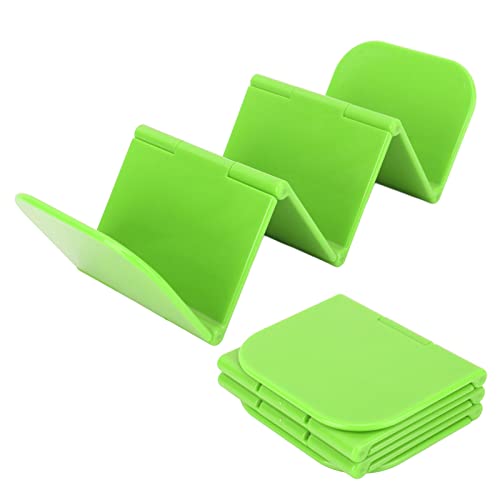 TARSHYRY Taco Halter Stand Taco Stand Taco Shell Form Schalespüler Mikrowelle Safer Stall Taco Rack Tablett für Restaurant Küche Party Kühlständer Kochen und Backen (Gras-Grün) von TARSHYRY