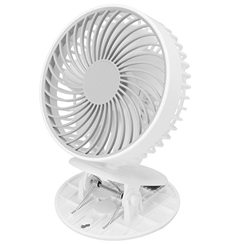 TARSHYRY Tragbarer Schreibtisch -Fan -Mini -Desktop -Lüfter mit 3 -Speed ​​-Wind für Heimbüro und Schlafzimmer (WHITE) von TARSHYRY