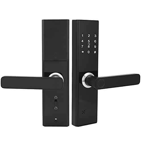 TARSHYRY WiFi Smart Fingerprint Türschloss Passwort Karte Remote Türschlösser Keyless Entry Lock Entriegelung Touch Panel Schlösser mit Mechanischem Schlüssel für Tuya Home Deadbolts TARSHYRY WiFi Smart Fingerprint Türschloss Passwort Karte Remote Türschlösser Keyless Entry Lock Entriegelung Touch Panel Schlösser mit Mechanischem Schlüssel für Tuya Home Deadbolts von TARSHYRY