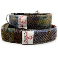 Harris Tweed Handgemachtes Hundehalsband Und Blei Set Macleod Tartan von TARTANTWEEDSLTDSTORE