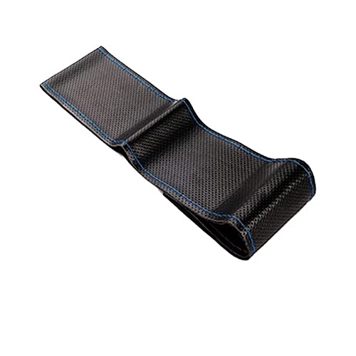 TASEKI Lenkradabdeckung Kunstleder Mit Nadeln Und Faden Weiche rutschfeste Auto Interieur Zubehör Kits 38cm 15inch Auto-Lenkrad-Geflecht Abdeckung Auto Lenkradbezug(10) von TASEKI