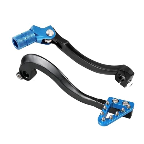 TASEKI Motorrad-Schalthebel Motorrad Geschmiedeter Bremspedalhebel Schalthebel Für YZ250F 2014-2023 Für YZ250FX 2016-2023 2022 Für WR250F 2020-2023(Blanc) von TASEKI