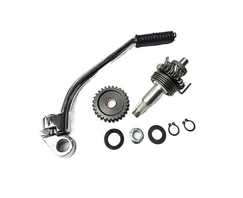 TASEKI Motorrad-Schalthebel YBR125 Motorrad Kick Start Welle Achse Assy Starter Start Stem Drive Gear(Starting Assy) von TASEKI