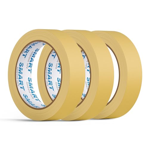 FOLTAPE Malerkrepp 30mm x 50m - 3x Malercrepe für präzise Malerarbeiten und kreative Projekte. Kreppband leicht zu entfernen, stark haftend und vielseitig einsetzbar - Malerband FOLTAPE Malerkrepp 30mm x 50m - 3x Malercrepe für präzise Malerarbeiten und kreative Projekte. Kreppband leicht zu entfernen, stark haftend und vielseitig einsetzbar - Malerband von TAŚMY FOLIE NARZĘDZIA FOLTAPE