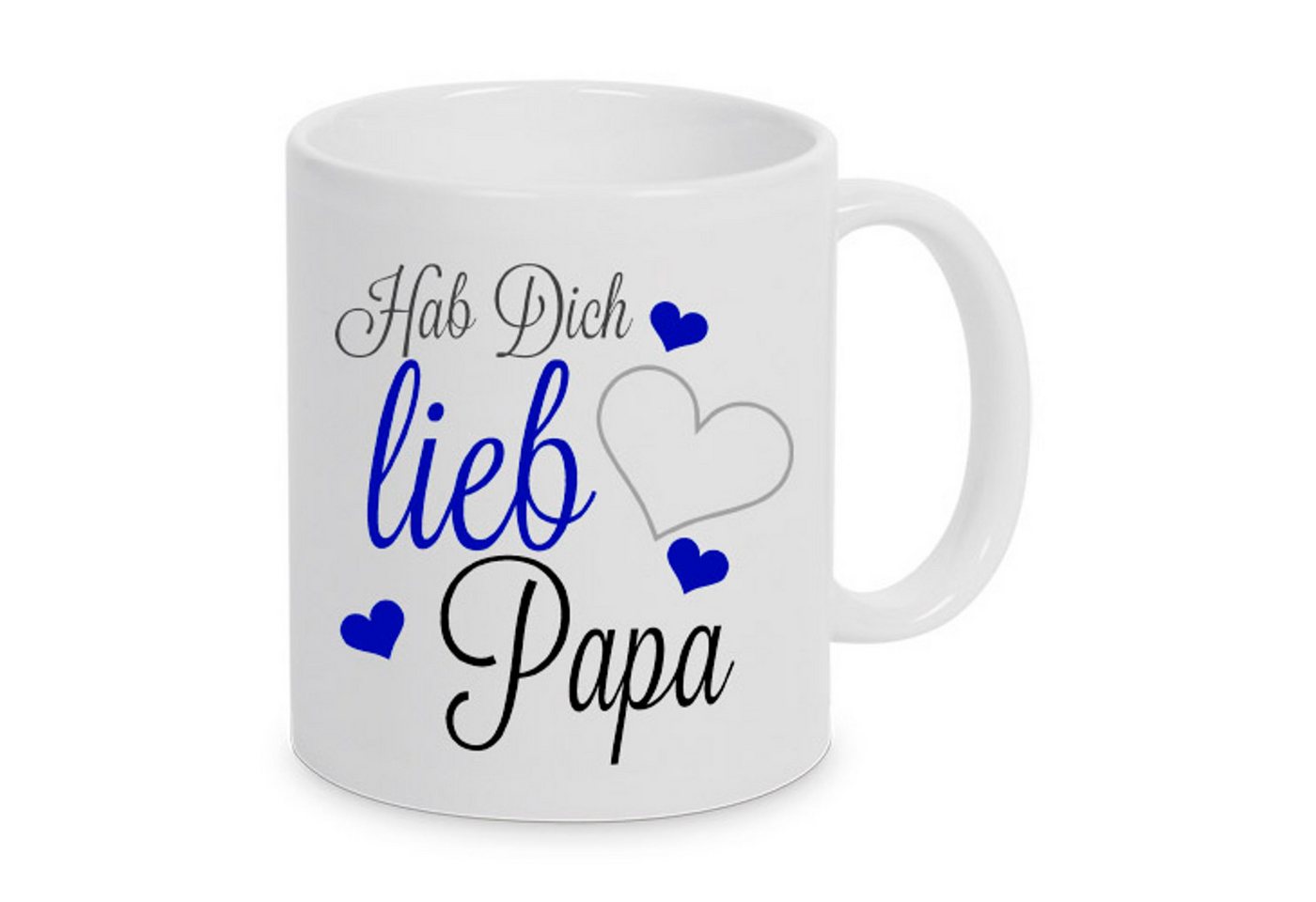 TASSENKING Tasse, Hab Dich lieb Papa - Tasse von TASSENKING