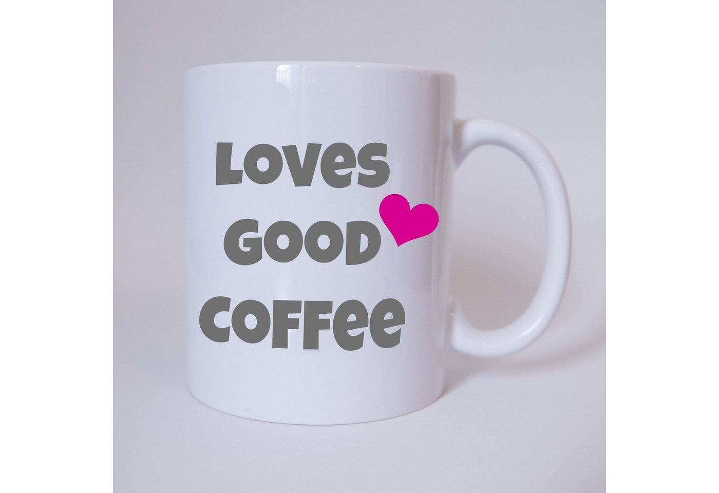 TASSENKING Tasse, Love Good Coffee - Tasse von TASSENKING