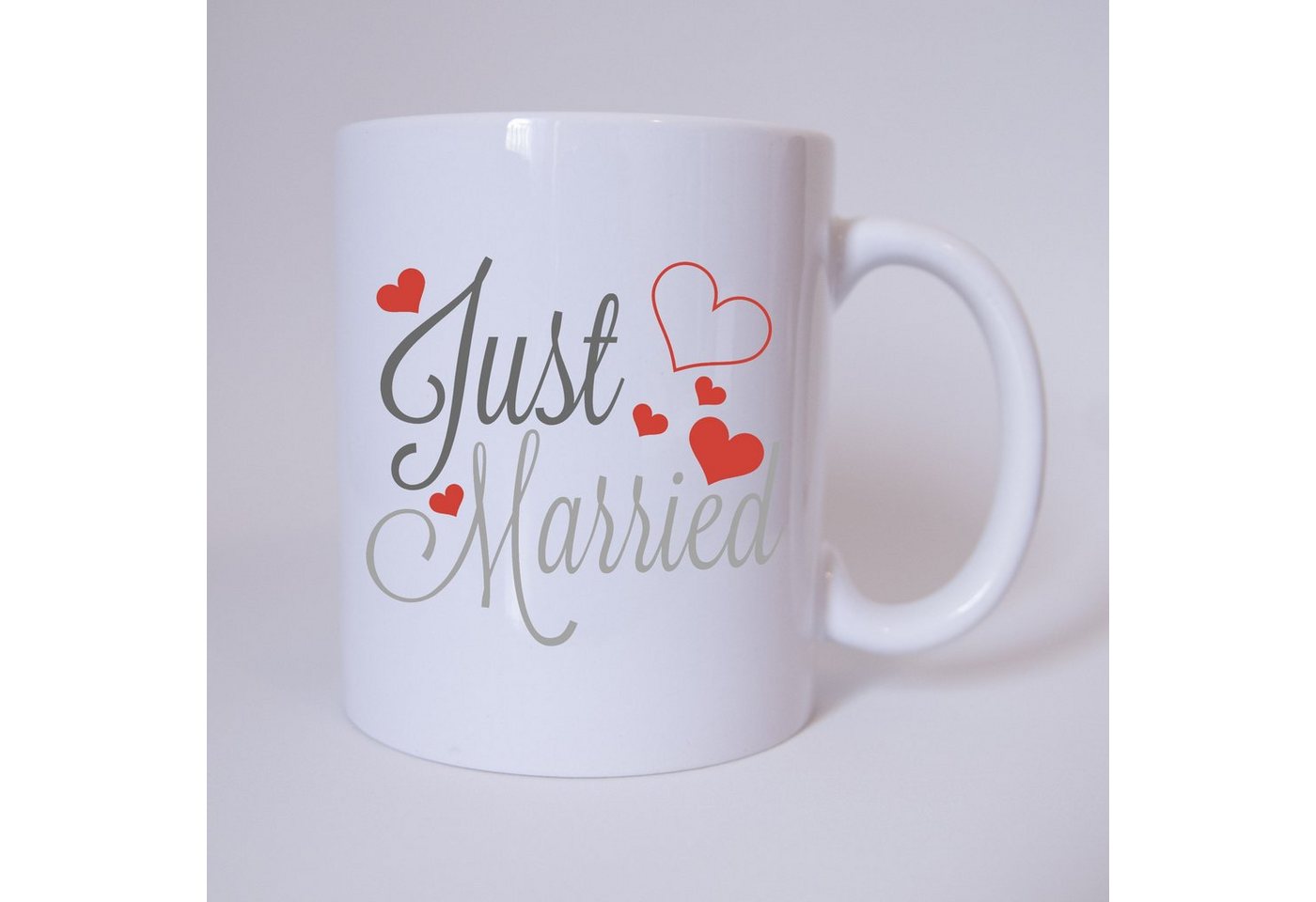 TASSENKING Tasse, Just Married - Hochzeit - Tasse von TASSENKING